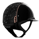 Samshield Black Miss Shadowglosssy Crystal Medley Top & FB Rose Gold Trim & Blazon